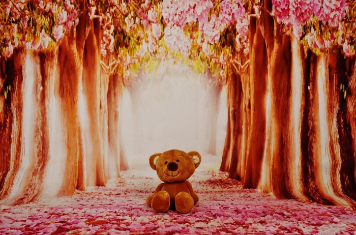Emotions Teddy Forest Trees Soft Toy Stuffed Animal Cute